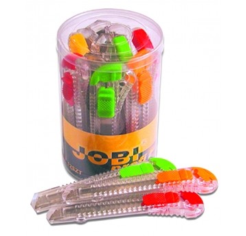 NOŻYK DO TAPET 18 MM., W TUBIE 12 SZT.