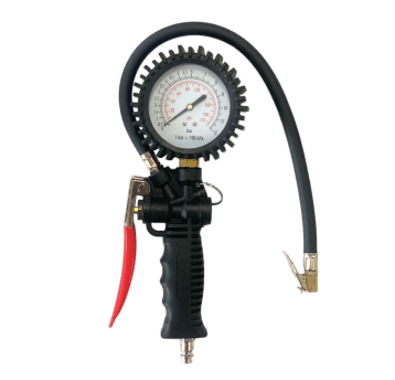 PISTOLET DO POMPOWANIA Z MANOMETREM JOBIEXTRA