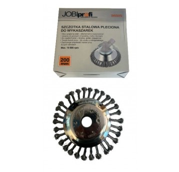 SZCZOTKA DO WYKASZAREK JOBIPROFI,25.4,200MM, STAL