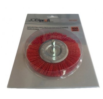 SZCZOTKA TARCZOWA JOBIPROFI, HEX, 75MM, NYLONOWA