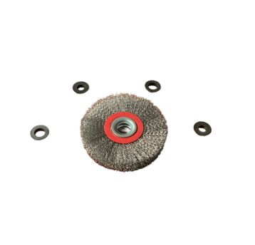 SZCZOTKA TARCZOWA Z OTWOREM 125MM STALOWA