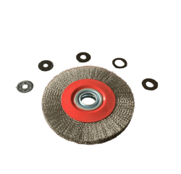 SZCZOTKA TARCZOWA Z OTWOREM 200MM STALOWA