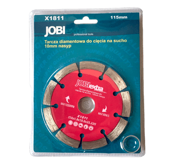 TARCZA DIAMENT. SEGMENT JOBIEXTRA 115MM NASYP 10MM