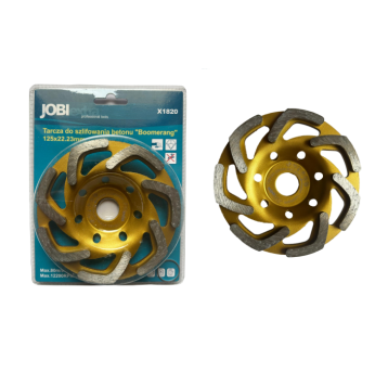 TARCZA DO SZLIF. BETONU "BUMERANG" 180MM M14