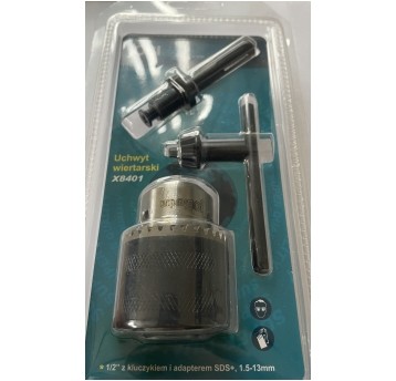 UCHWYT 1/2" Z KL. I ADAPT. SDS+ 1.5-13MM JOBIEXTRA