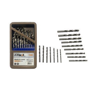 WIERTŁA DO METALU "JOBI" HSS-G 1.0-13.0 MM 25 EL.