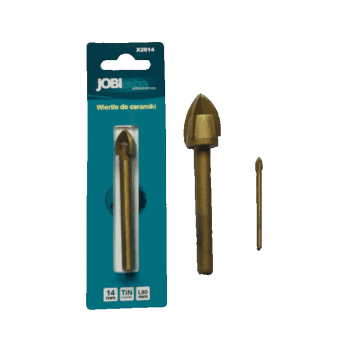 WIERTŁO DO CERAMIKI, GRESU, SZKŁA, TYTAN, 14.0MM