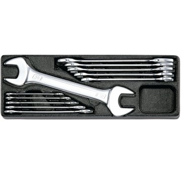 WKŁAD - ZESTAW KLUCZY PŁASKICH 11EL. HONITON