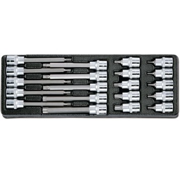 WKŁAD - ZESTAW NASADEK 1/2" Z BITEM TRX HONITON