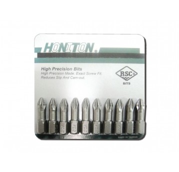 ZESTAW BITÓW HONITON PZ2X25MML, 10SZT/BLISTER
