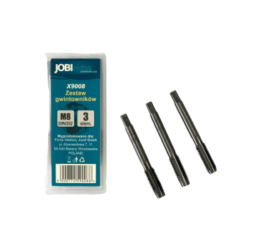 ZESTAW GWINTOWNIKÓW 3 ELEM. M4