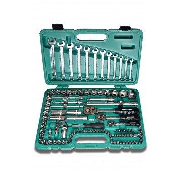 ZESTAW NARZĘDZI HONITON 1/4",3/8", 1/2" 111 ELE.