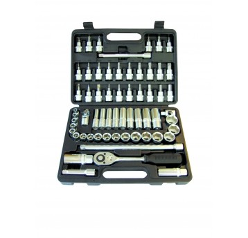 ZESTAW NARZĘDZI "HONITON" 3/8" 6-24MM 61 ELEM.