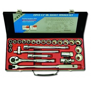 ZESTAW NARZĘDZI "HONITON" C.V. 1/2" N.DWUNAST.25EL