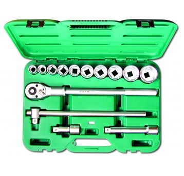 ZESTAW NARZĘDZI HONITON sześciokątny 3/4", 14 ELEM