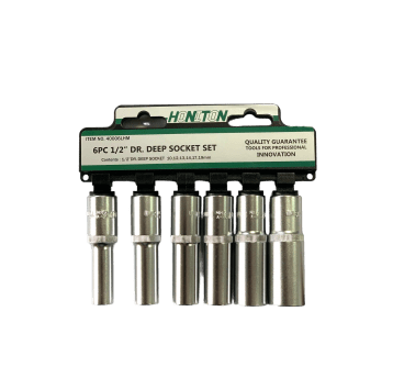 ZESTAW NASADEK "HONITON" 1/2" 6 EL. DŁUGIE