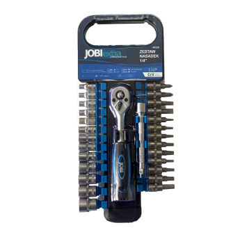 ZESTAW NASADEK JOBIEXTRA 28 ELEM. 1/4" 4-14 MM