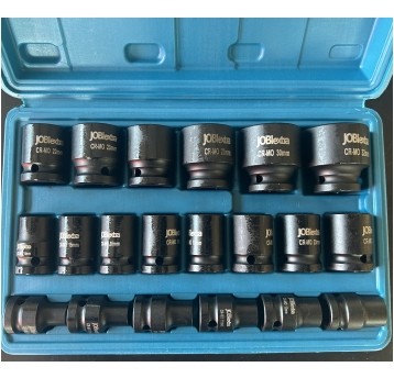 ZESTAW NASADEK JOBIEXTRA, CRMO 1/2”,20EL., 8-32MM