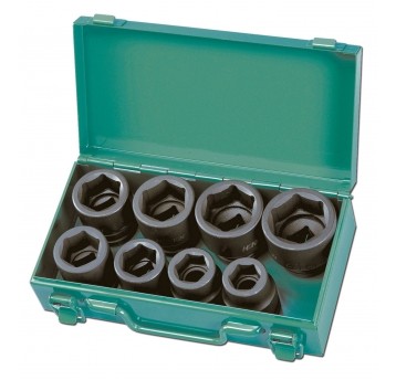 ZESTAW NASADEK UDAROWYCH 8 ELEM. 19-32MM